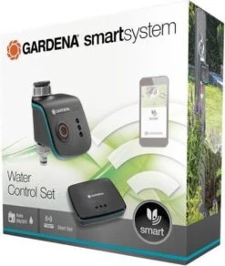 GARDENA - Smart Water Control Set Besproeiingscomputer - 1min Tot 10u - 6 Besproeiingen Per Dag -Gardena Tuin Aanbiedingen Winkel 1015x1200