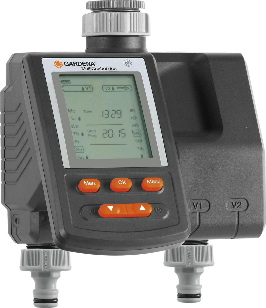 GARDENA Besproeiingsomputer MultiControl Duo - 3 Besproeiingen Per Dag - 1min Tot 3u 59min. 14 GARDENA Besproeiingsomputer MultiControl Duo - 3 Besproeiingen Per Dag - 1min Tot 3u 59min. - Afbeelding 14