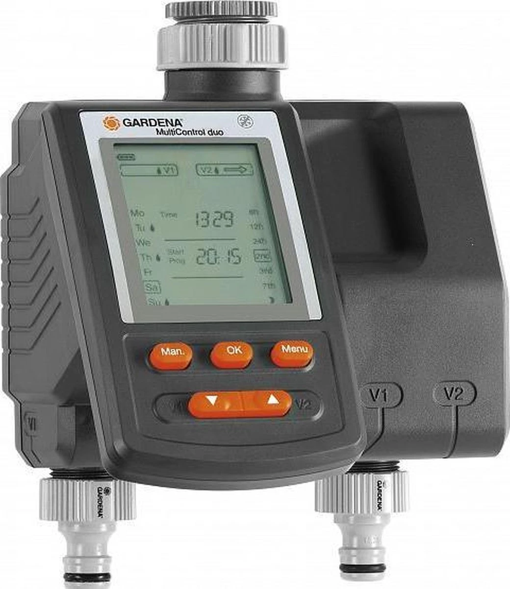 GARDENA Besproeiingsomputer MultiControl Duo - 3 Besproeiingen Per Dag - 1min Tot 3u 59min. 16 GARDENA Besproeiingsomputer MultiControl Duo - 3 Besproeiingen Per Dag - 1min Tot 3u 59min. - Afbeelding 16
