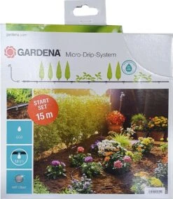 GARDENA Micro Drip System Startset S - Voor Rijplanten Druppelsysteem- 15 Meter -Gardena Tuin Aanbiedingen Winkel 1041x1200