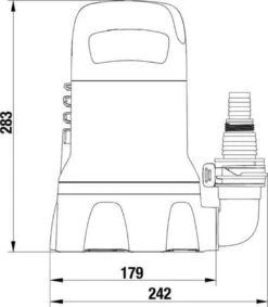 Gardena Dompelpomp 9000 Rvs 24,2 X 28,3 Cm Zwart/grijs -Gardena Tuin Aanbiedingen Winkel 1047x1200 1