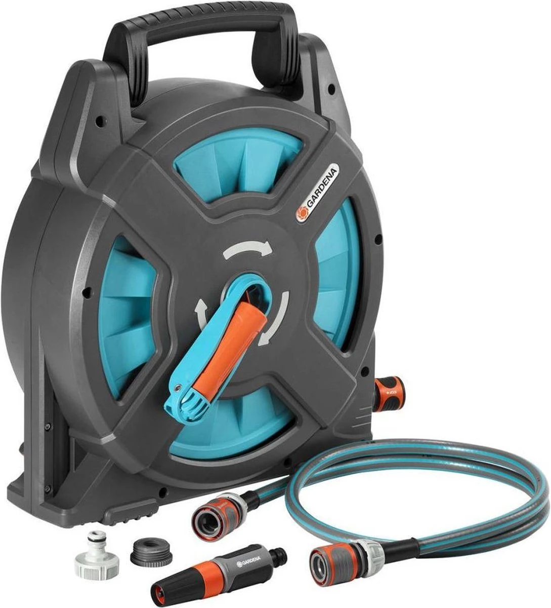 GARDENA - Classic Slangenbox - Compleet Slanghouder - 15 Meter Slang 10 GARDENA - Classic Slangenbox - Compleet Slanghouder - 15 Meter Slang - Afbeelding 10