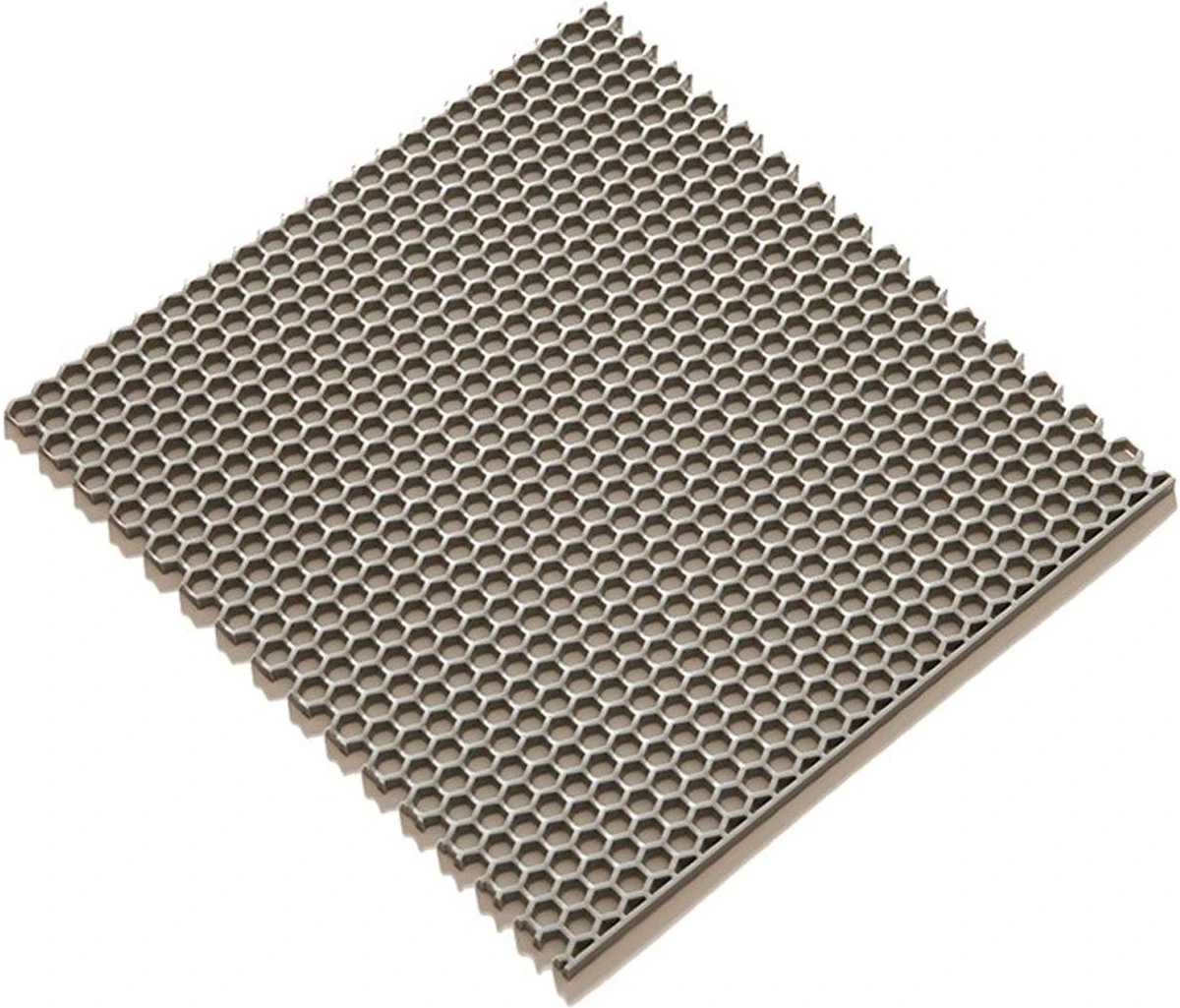 Gardena Ultra Grip Rastermat Met Honingraatstructuur 120 Cm Grijs - Per Strekkende Meter 1 Gardena Ultra Grip Rastermat Met Honingraatstructuur 120 Cm Grijs - Per Strekkende Meter