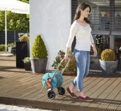 GARDENA - AquaRoll CleverRoll S Set Slangenwagen - Incl. 20 M Slang - Maximaal 40 M Opbergcapaciteit -Gardena Tuin Aanbiedingen Winkel 1200x1096