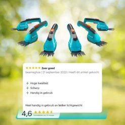 GARDENA AccuCut Li - Grasschaar - 8 Cm Maaibreedte -Gardena Tuin Aanbiedingen Winkel 1200x1200 65