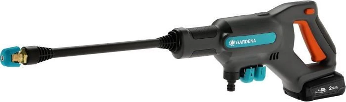 GARDENA - Accu Medium Drukreiniger - AquaClean - 24/18 V P4A - Kant-en-klare Set 1 GARDENA - Accu Medium Drukreiniger - AquaClean - 24/18 V P4A - Kant-en-klare Set