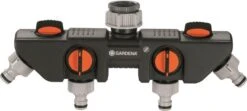 GARDENA - Waterverdeler - Slangkoppeling - 4 Uitgangen -Gardena Tuin Aanbiedingen Winkel 1200x541