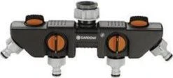 GARDENA - Waterverdeler - Slangkoppeling - 4 Uitgangen -Gardena Tuin Aanbiedingen Winkel 1200x542