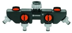 GARDENA - Waterverdeler - Slangkoppeling - 4 Uitgangen -Gardena Tuin Aanbiedingen Winkel 1200x552 1