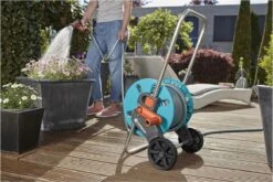 GARDENA - AquaRoll CleverRoll S Set Slangenwagen - Incl. 20 M Slang - Maximaal 40 M Opbergcapaciteit -Gardena Tuin Aanbiedingen Winkel 1200x800 157
