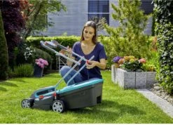 GARDENA - PowerMax 32/36V P4A Ready To Use Set - Grasmaaier (gemotoriseerd) - Maaihoogte 60mm - Snijbreedte 32 Cm -Gardena Tuin Aanbiedingen Winkel 1200x865