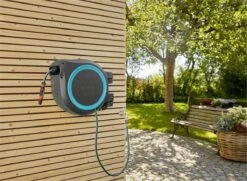 GARDENA - Wandslangenbox Slanghouder - RollUp M/L - 25 Meter - Ø 13 Mm -Gardena Tuin Aanbiedingen Winkel 1200x877