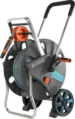 GARDENA - AquaRoll L CleverRoll L Easy Set Slangenwagen - Maximaal 50 Meter - Verstelbare Handgreep -Gardena Tuin Aanbiedingen Winkel 752x1200