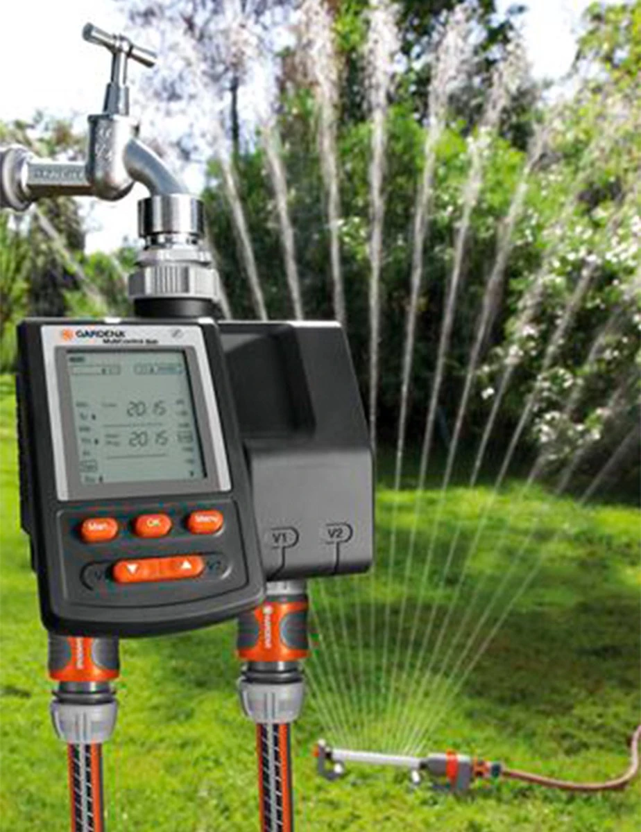 GARDENA Besproeiingsomputer MultiControl Duo - 3 Besproeiingen Per Dag - 1min Tot 3u 59min. 2 GARDENA Besproeiingsomputer MultiControl Duo - 3 Besproeiingen Per Dag - 1min Tot 3u 59min. - Afbeelding 2