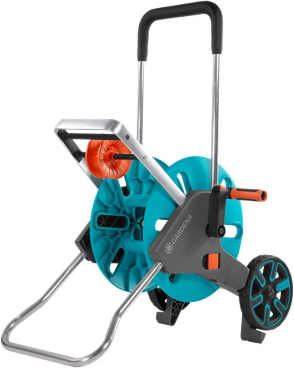 GARDENA - AquaRoll M CleverRoll Easy Slangenwagen - Maximaal 60 Meter - Inklapbare Zwengel 14 GARDENA - AquaRoll M CleverRoll Easy Slangenwagen - Maximaal 60 Meter - Inklapbare Zwengel - Afbeelding 14
